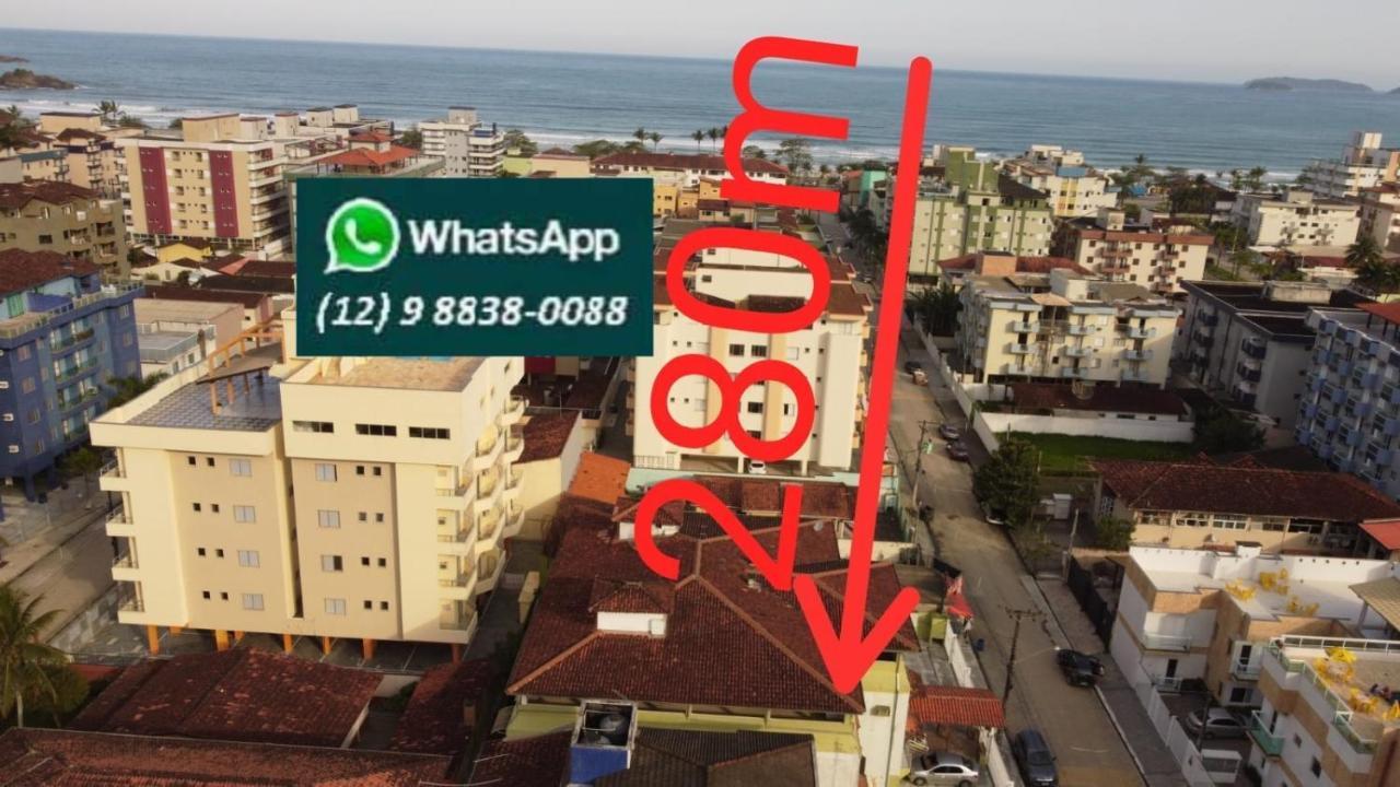 So 280M Do Mar Da Praia Grande Duplex 10 Acaraje Убатуба Экстерьер фото